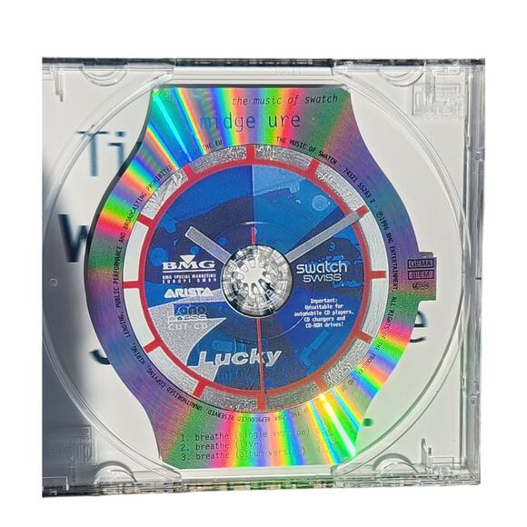 Swatch The Club Music 2 albums on Compact Disc Time is what you make of it - Picture 3 of 8